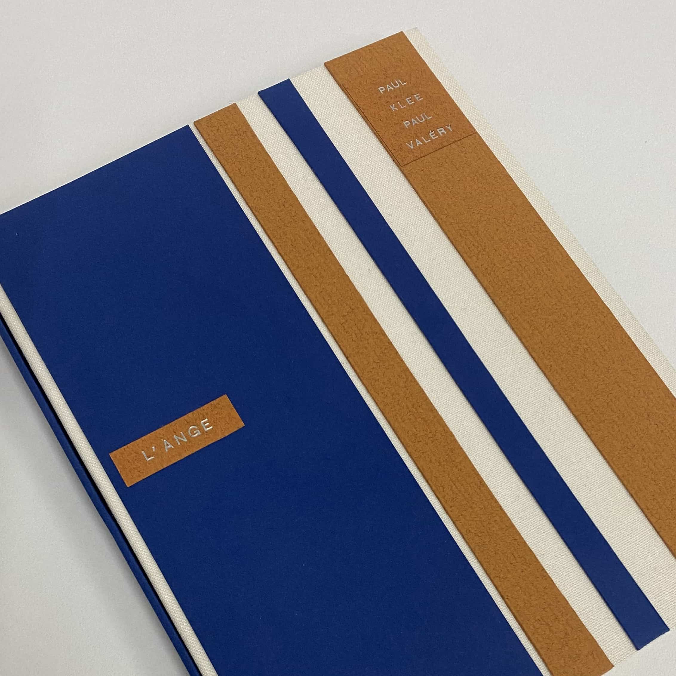 Vue zoomée sur la couverture avant du livre.