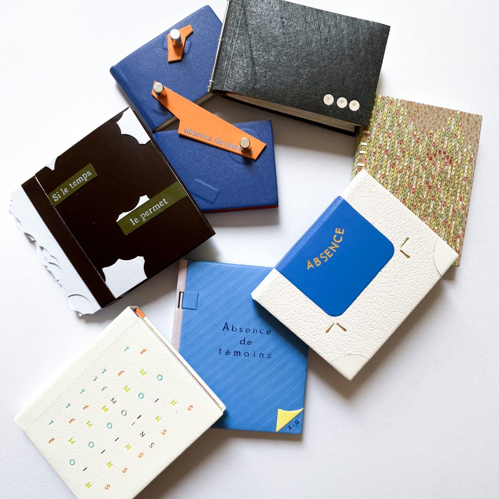 Une collection de reliures&nbsp;miniatures