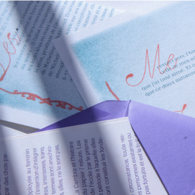 Correspondance • Matriarcæl Space • Souvenirs d’un atelier de reliure