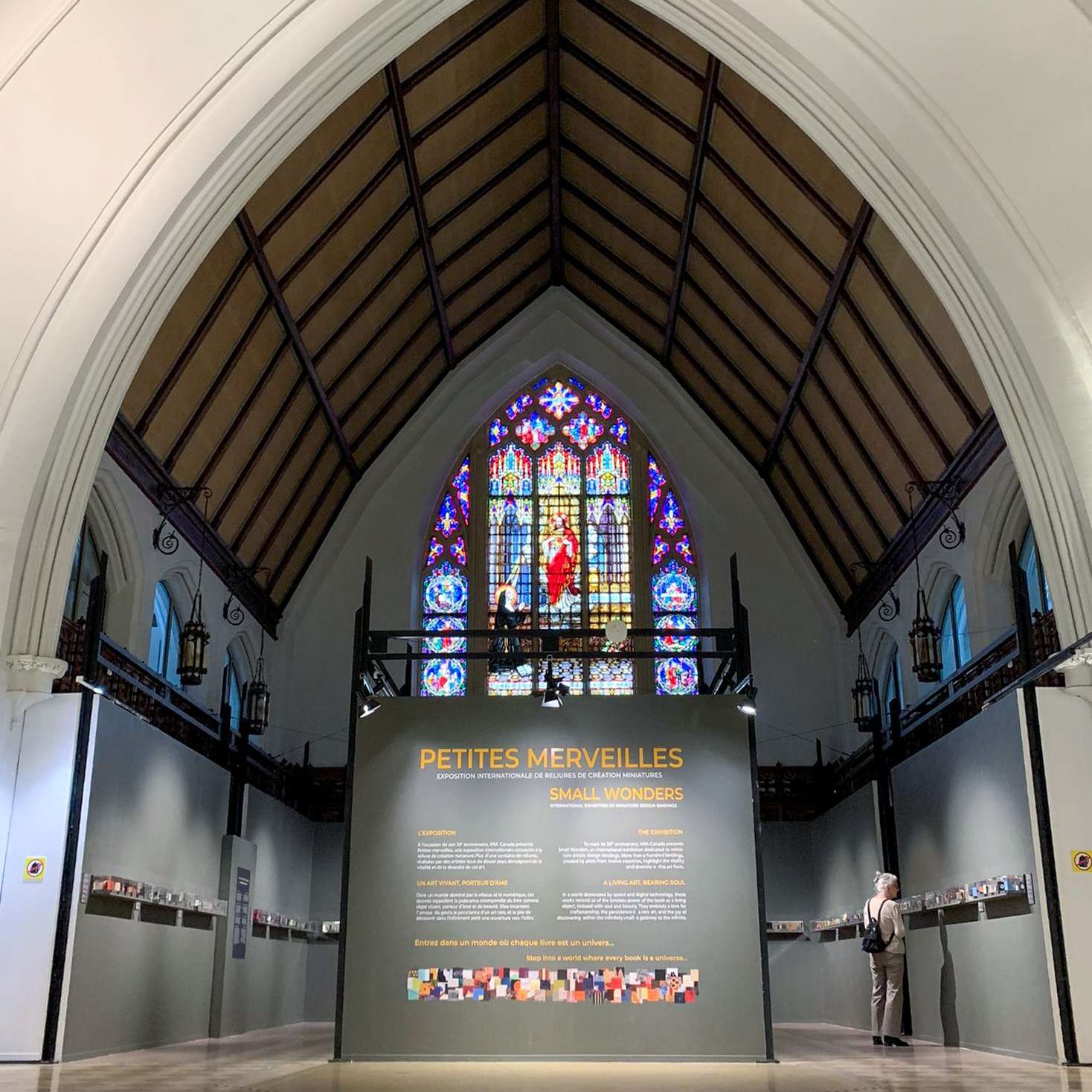 Nos reliures traversent l&rsquo;Atlantique : Small Wonders à&nbsp;Montréal